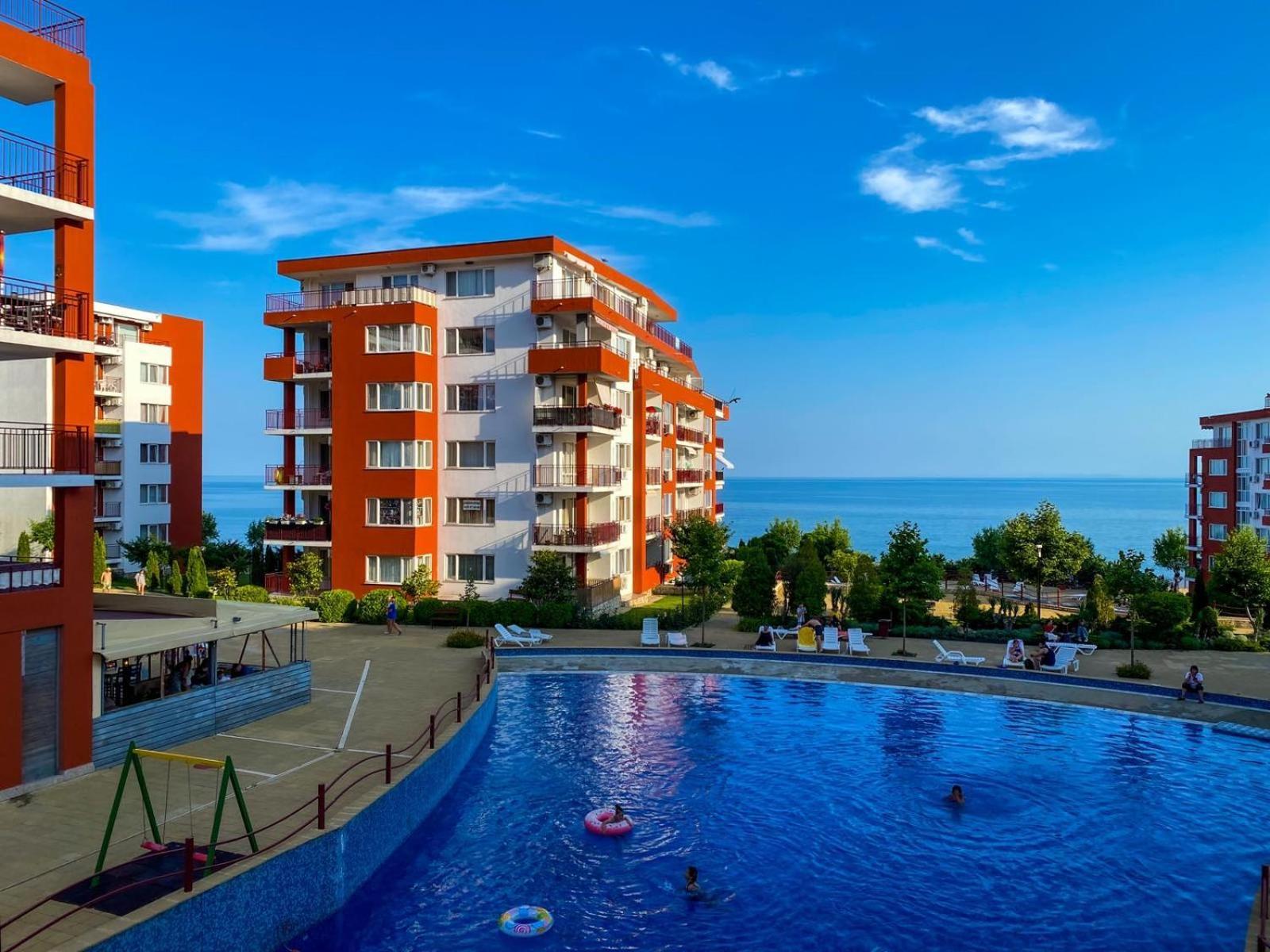 Panorama Fort Beach, Фамилно Студио Deluxe Sveti Vlas Ngoại thất bức ảnh