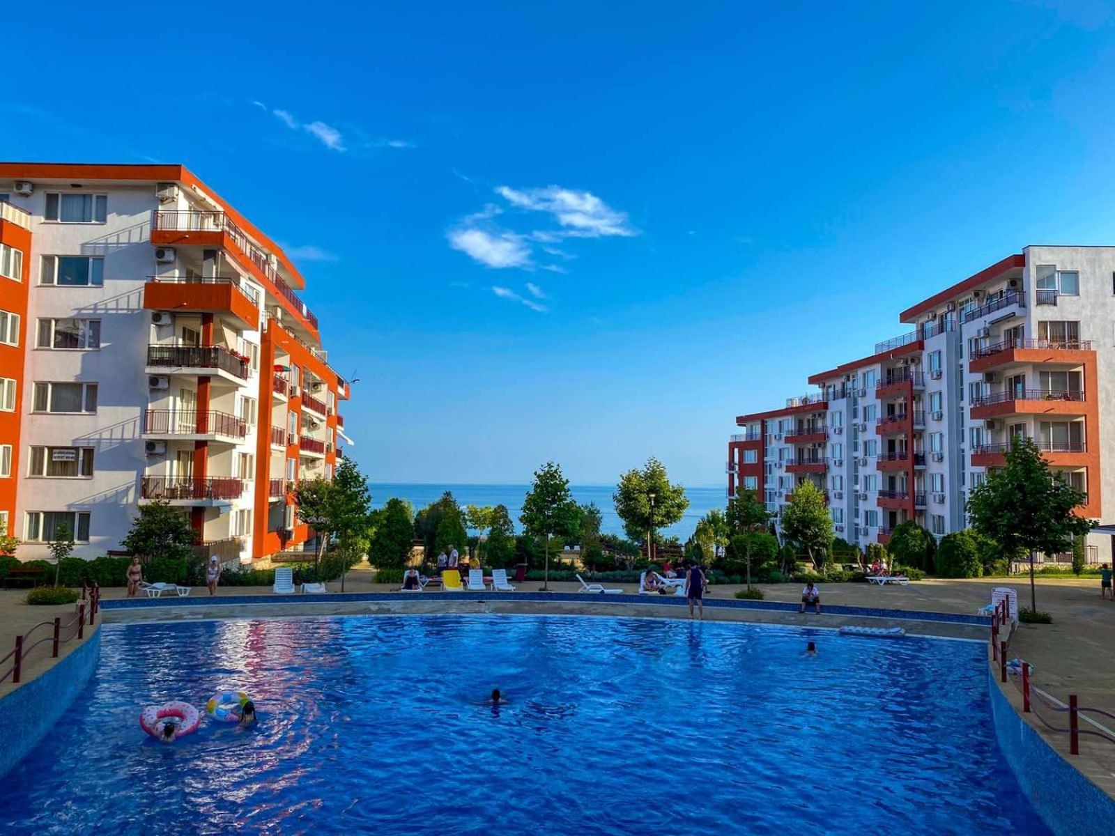 Panorama Fort Beach, Фамилно Студио Deluxe Sveti Vlas Ngoại thất bức ảnh
