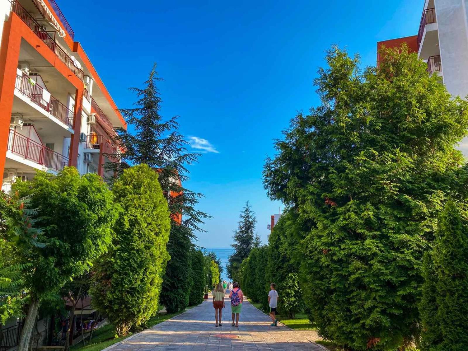 Panorama Fort Beach, Фамилно Студио Deluxe Sveti Vlas Ngoại thất bức ảnh